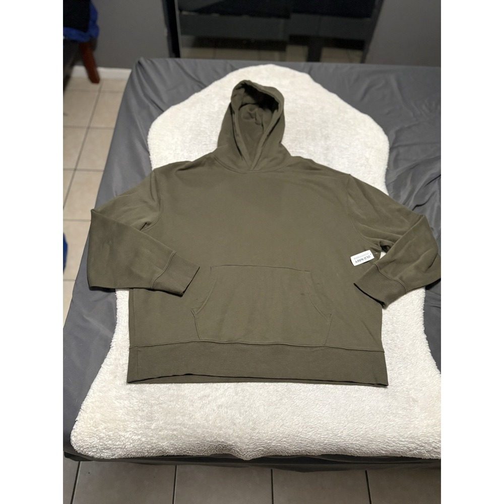 New‎ Old Navy Men's Olive Green Hoodie Sweater Size XXL NWT